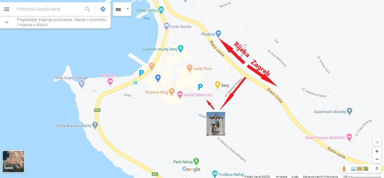 Apartman Pio Senj  Bagian luar foto